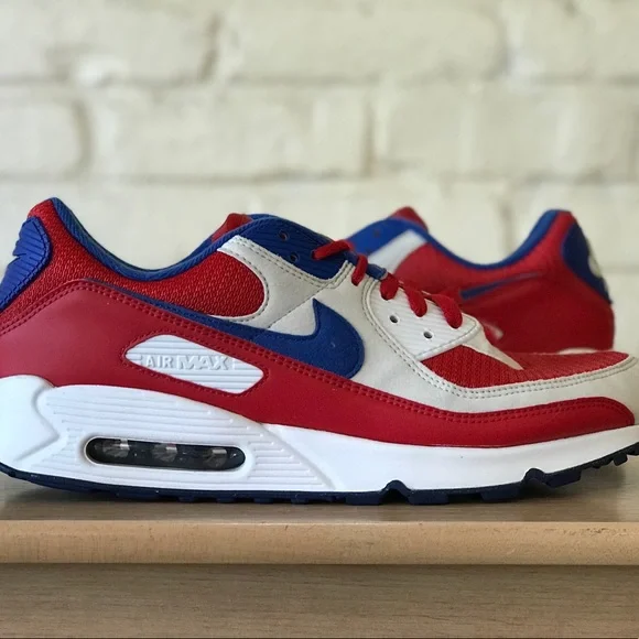 Nike Shoes Nike Air Max Shoes Mens Red White Blue Usa Run